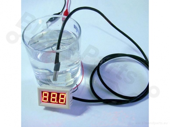 Temperatuursensor 1-wire Waterdicht - Dallas DS18B20 2 meter